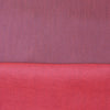 Italian wax-look reversible stretch denim - garnet/port 1.25 yds