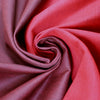 Italian wax-look reversible stretch denim - garnet/port 1.25 yds