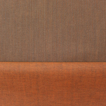 Italian wax-look reversible stretch denim - rust/nutmeg 1.75 yds