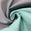 Italian reversible stretch denim - wintergreen/slate .875 yds