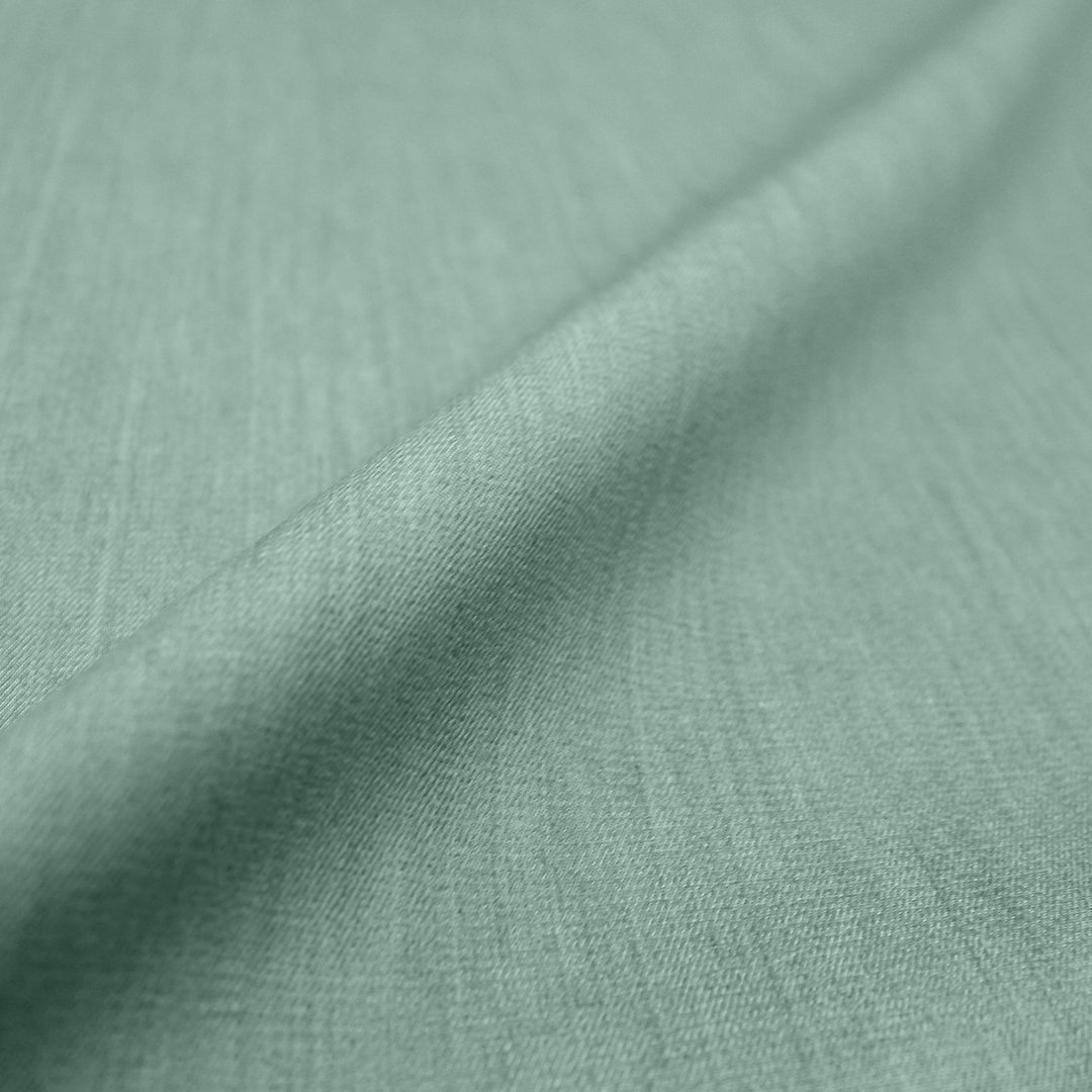 Italian reversible stretch denim - sage mint/ash 1.25 yds
