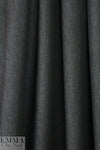 stretch cotton blend denim - off black 1 yard