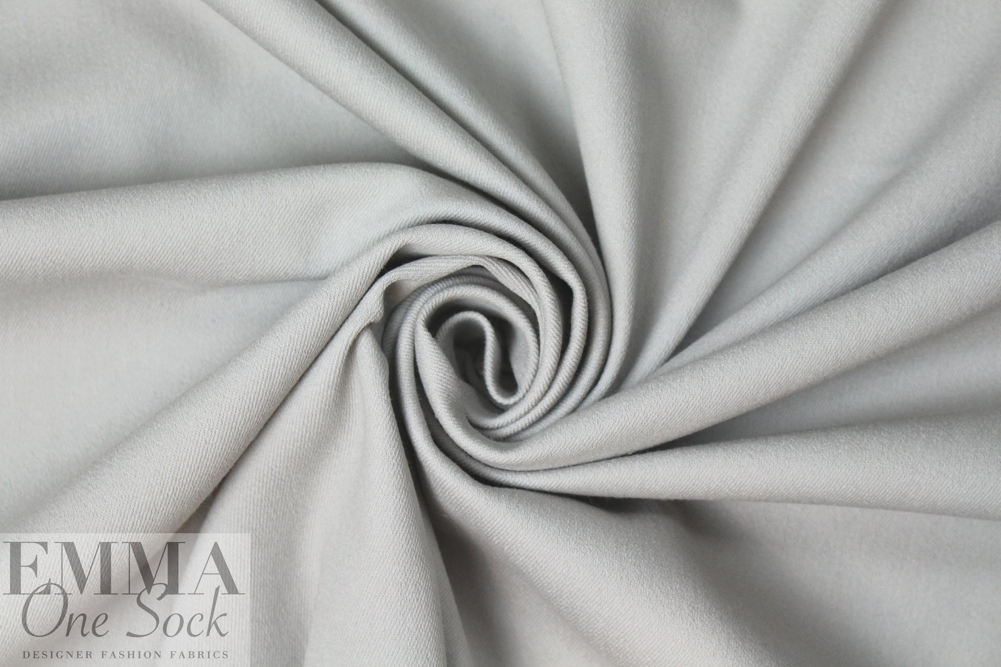 stretch cotton blend denim - stone .75 yds