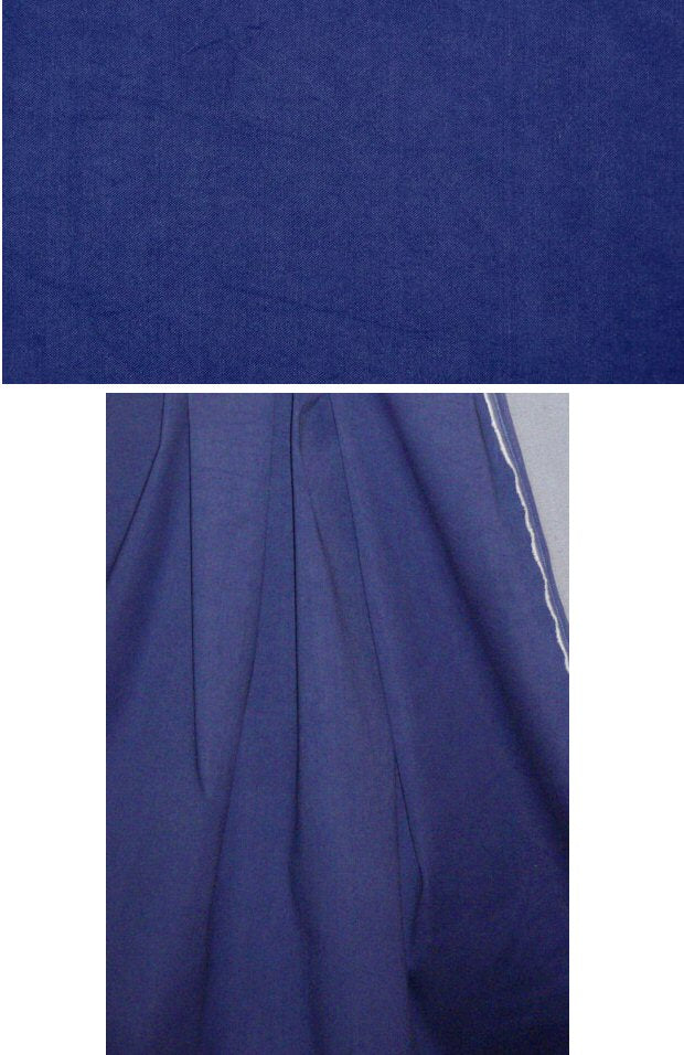 stretch cotton blend denim - blueberry .875 yds