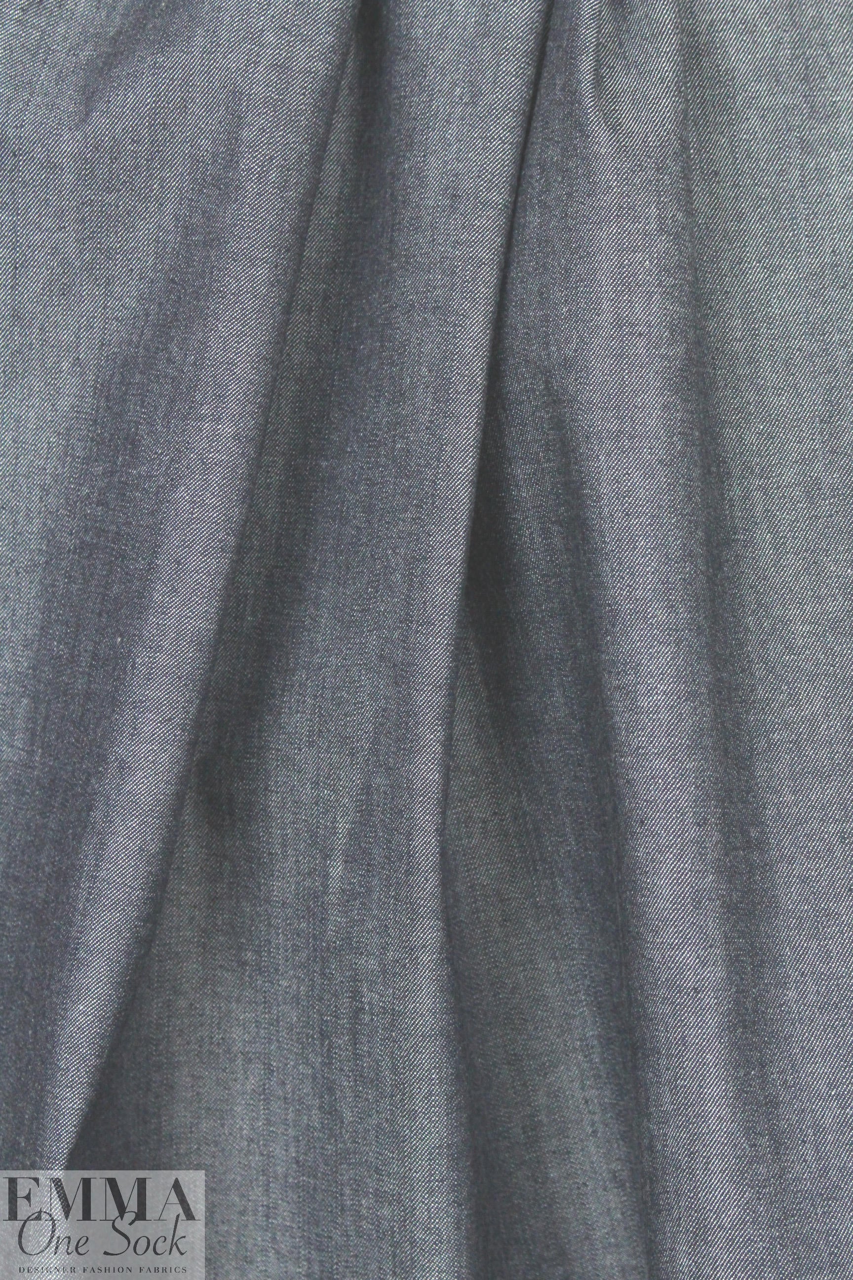 medium weight soft blue stretch denim