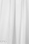 cotton/recycled poly/spandex stretch denim - white 1.5 yds