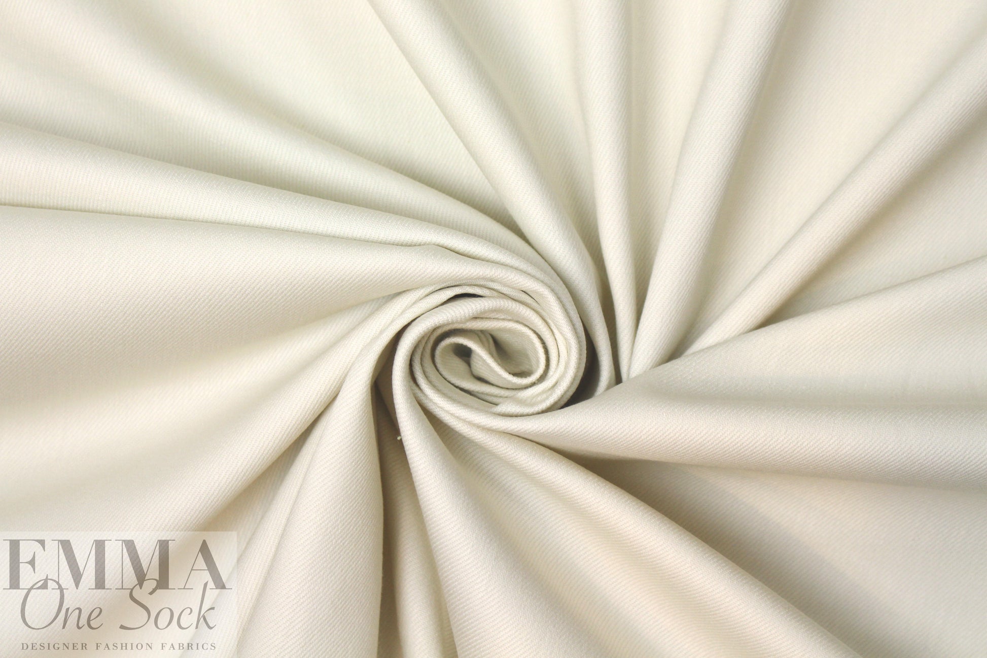 cotton/recycled poly/spandex stretch denim - natural 2.5 yd