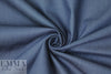 cotton/recycled poly/spandex stretch denim - soft blue 1 yard
