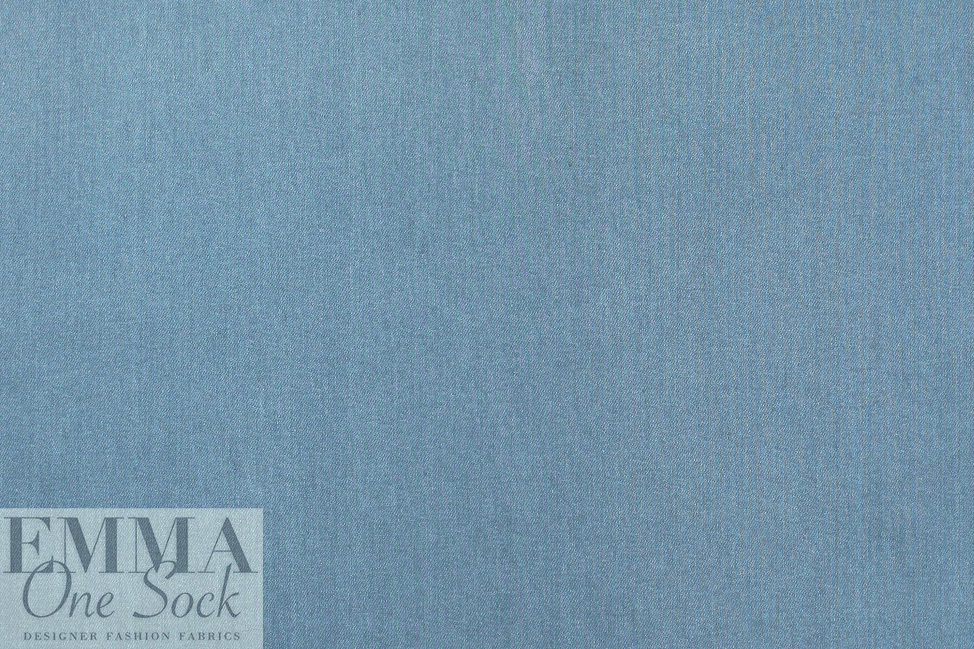 11 oz. cotton blend stretch denim - bleachy blue 1.125 yds