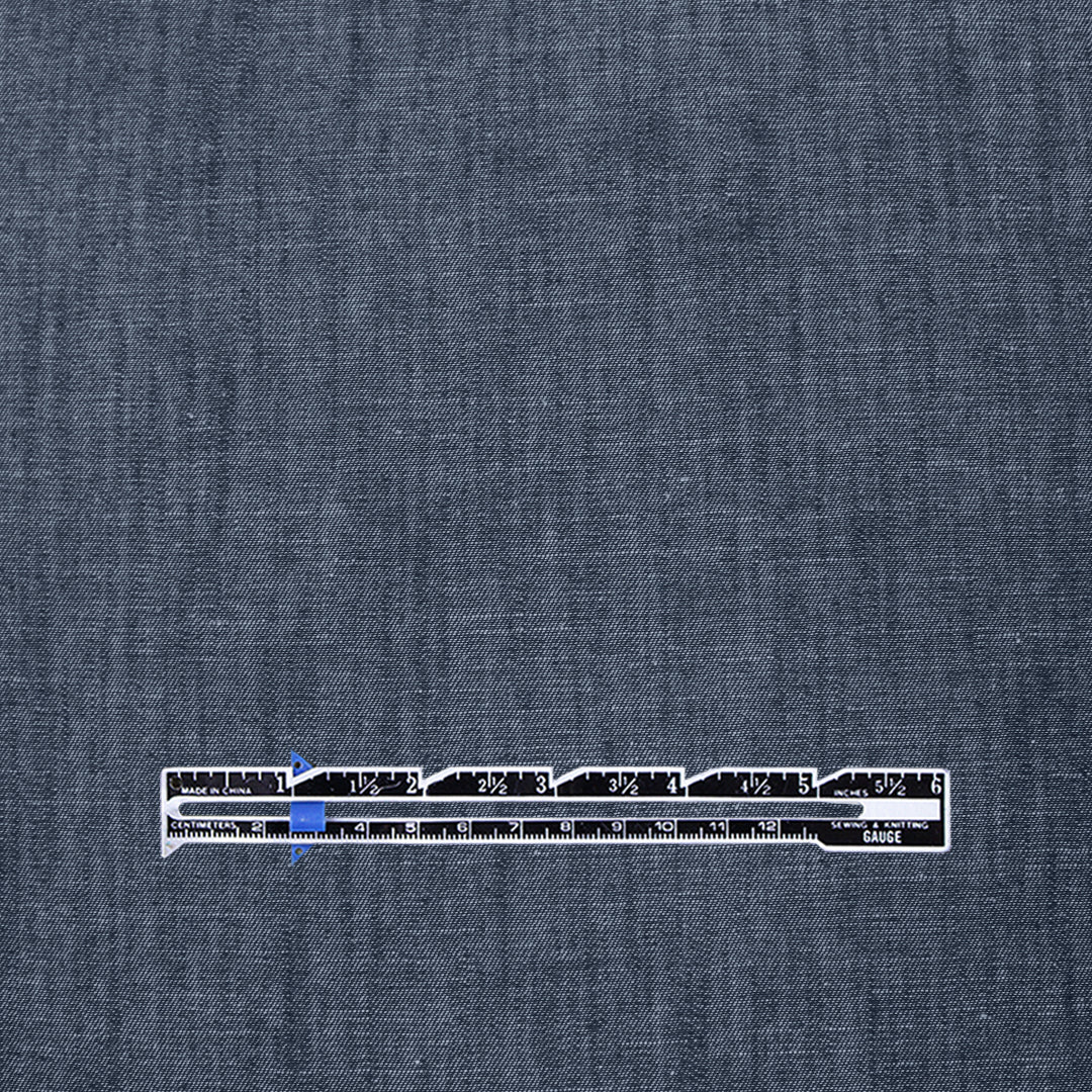lightweight organic cotton denim, 5.5 oz. - dark blue 1 yard