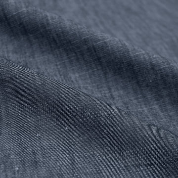 lightweight organic cotton denim, 5.5 oz. - dark blue