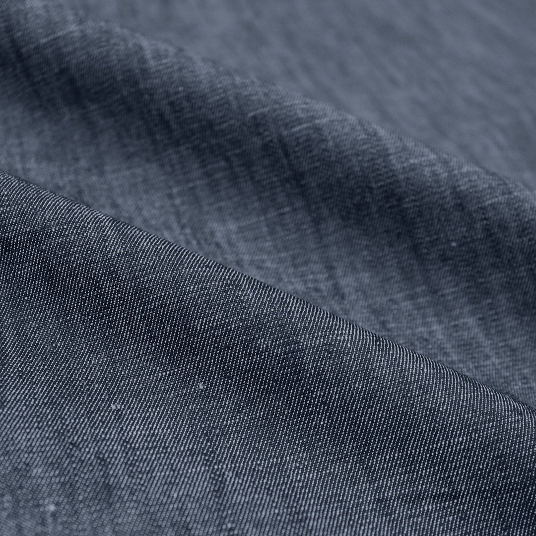 lightweight organic cotton denim, 5.5 oz. - dark blue 1 yard