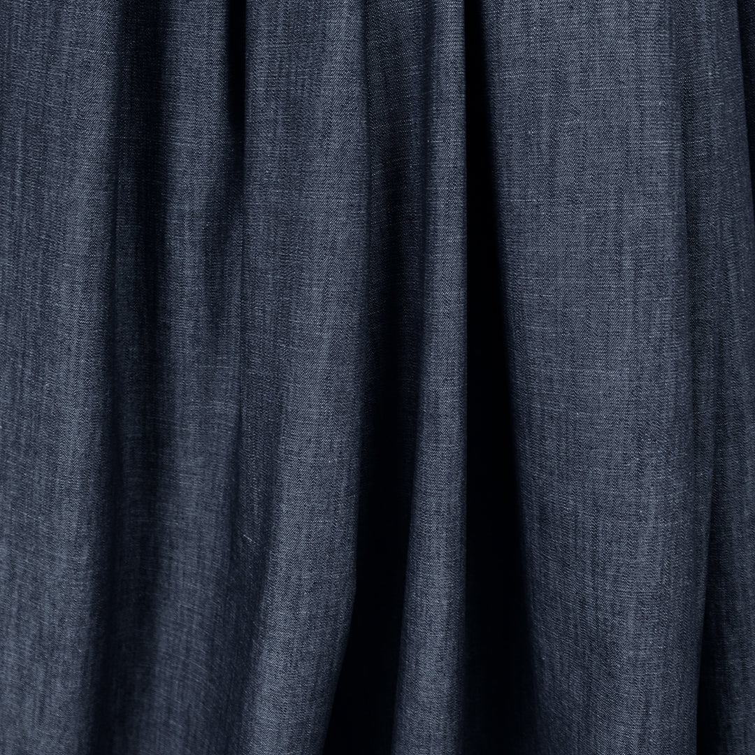 lightweight organic cotton denim, 5.5 oz. - dark blue 1.25 yds