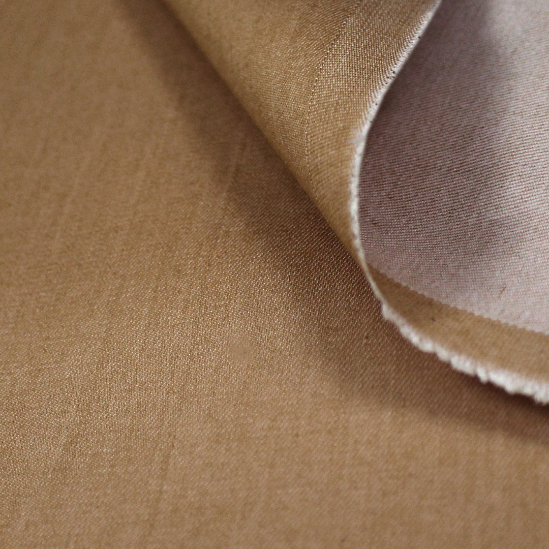 mid-weight stretch denim - ginger, Oeko-Tex cert. 1.4 yds