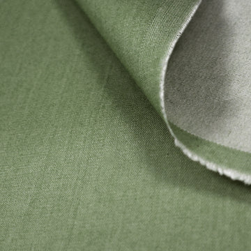 mid-weight stretch denim - thyme, Oeko-Tex cert. .75 yds