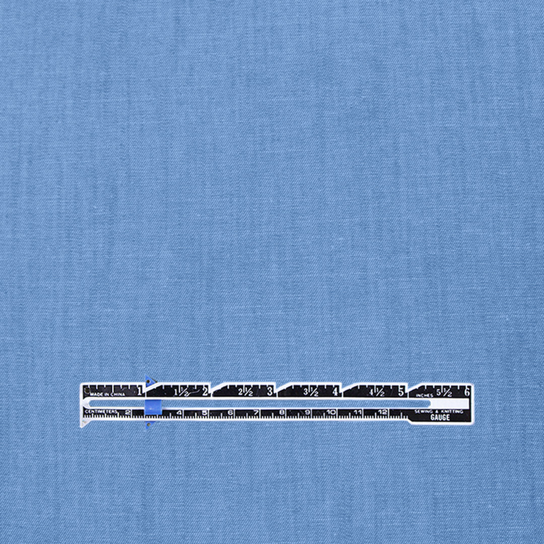 lightweight cotton denim, 4 oz. - bleachy blue, Oeko-Tex cert .5 yds