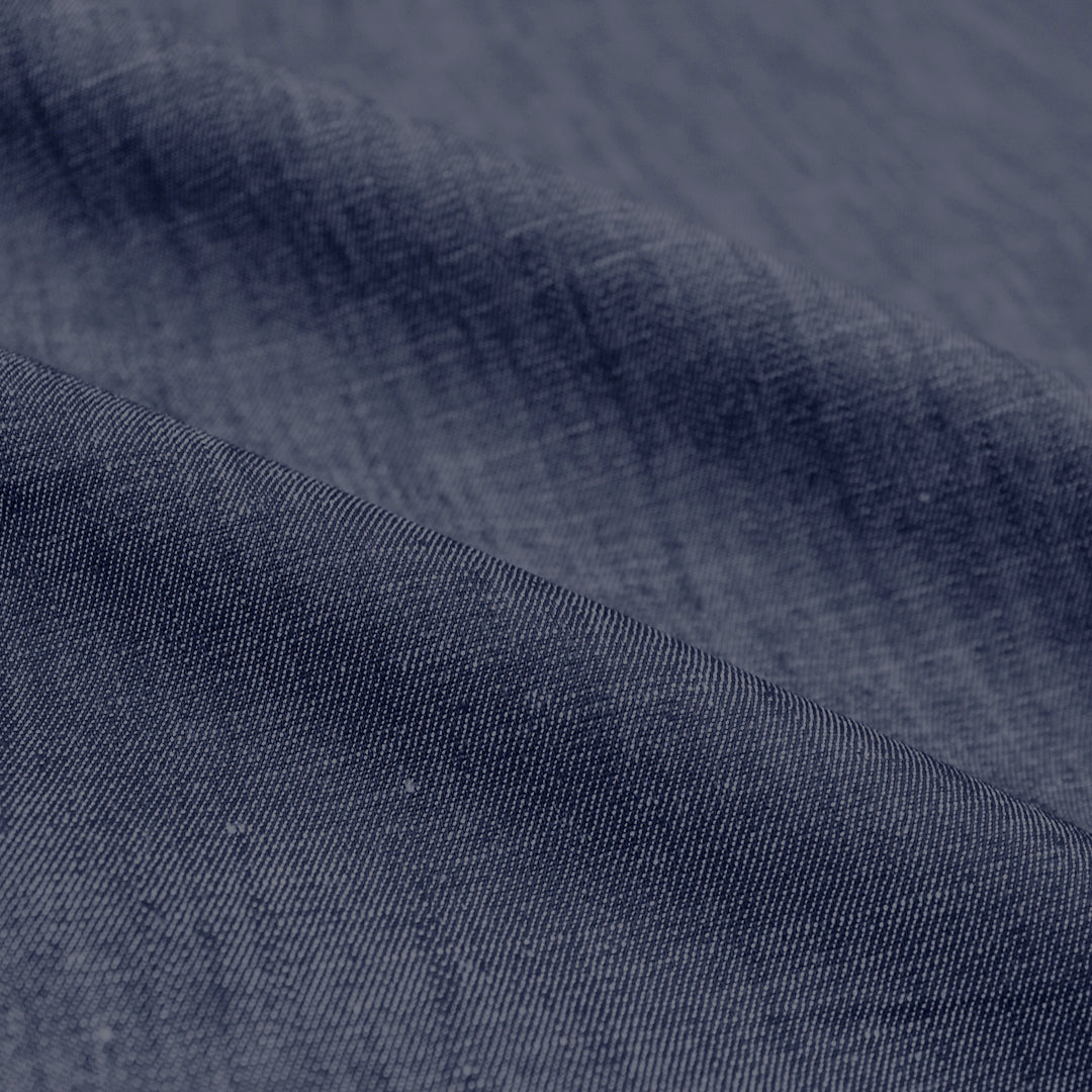 lightweight cotton denim, 4 oz. - dark indigo, Oeko-Tex cert 1.4 yds