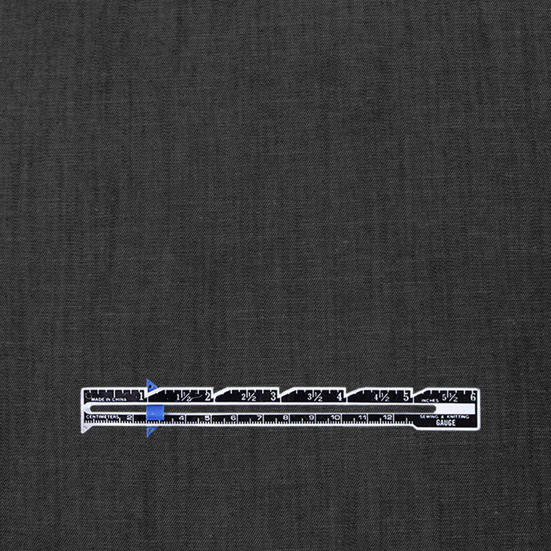 lightweight cotton denim, 4 oz. - soft black, Oeko-Tex cert 2.75 yds