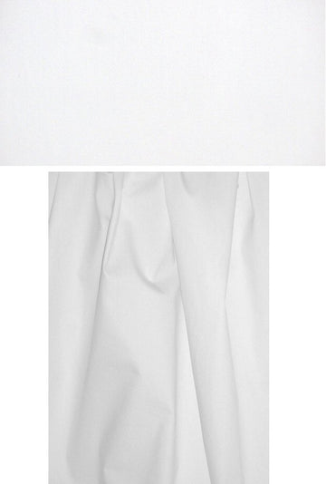 *new* stretch cotton blend denim - white