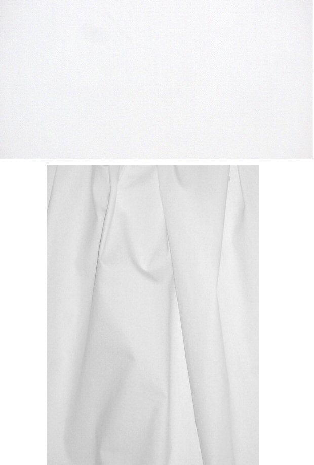 *new* stretch cotton blend denim - white 2 yd