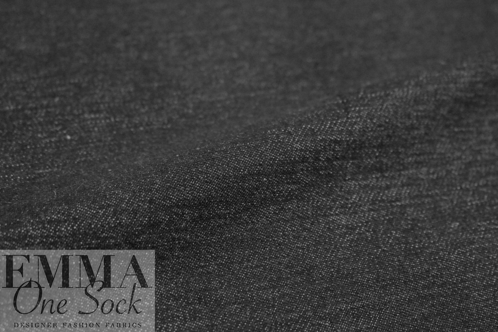 Dutch washed stretch cotton denim - indigo 1.75 yds