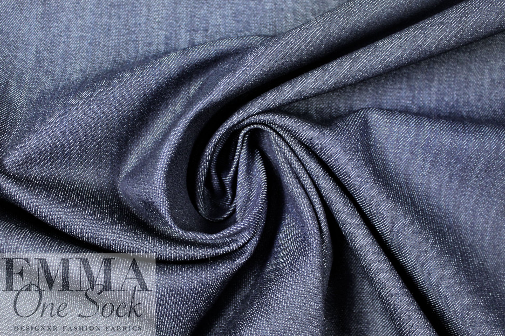 Cone Denim 9.75 oz. stretch denim - dark indigo 1.5 yd