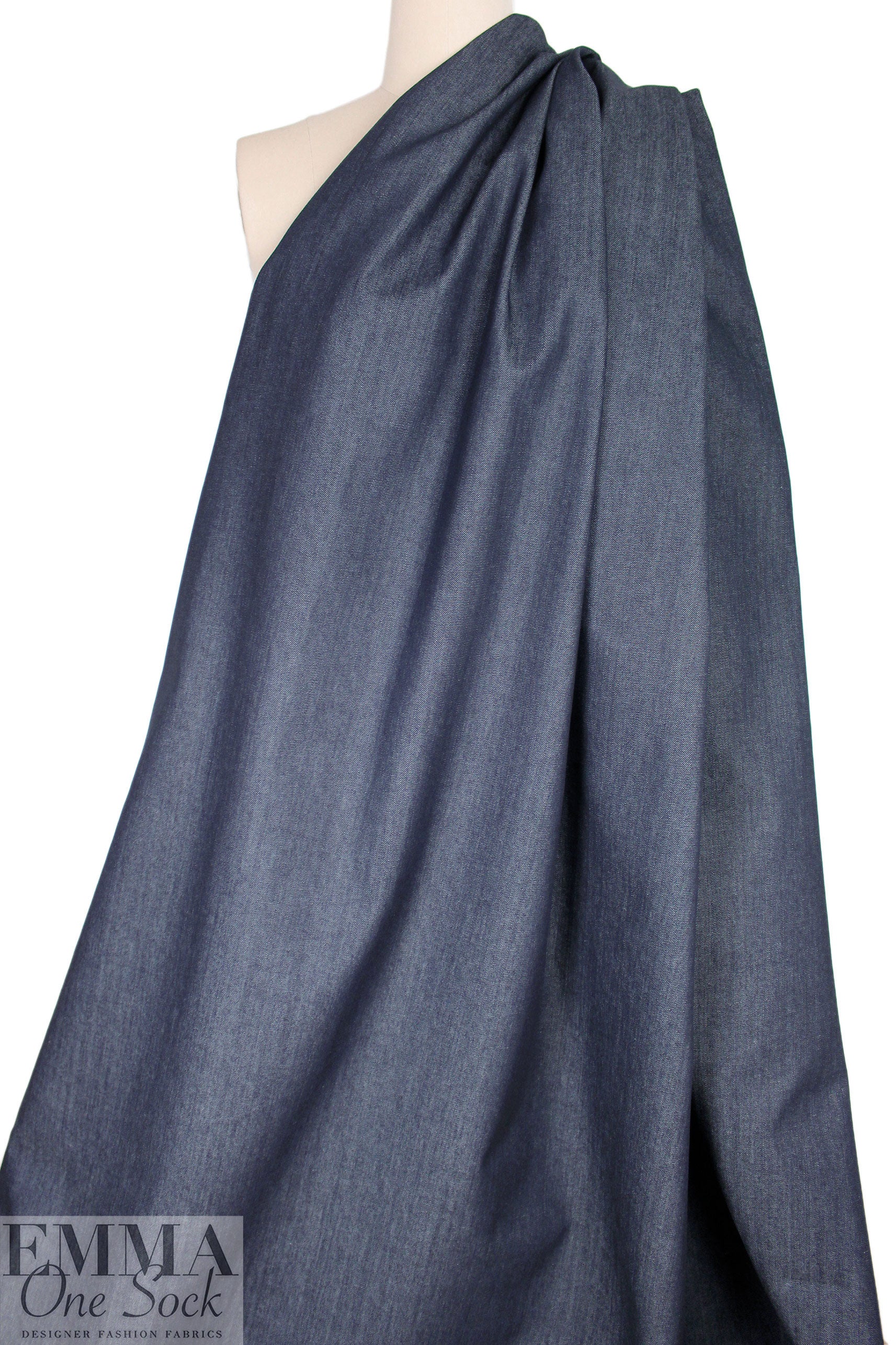 Cone Denim 9.75 oz. stretch denim - dark indigo .875 yds