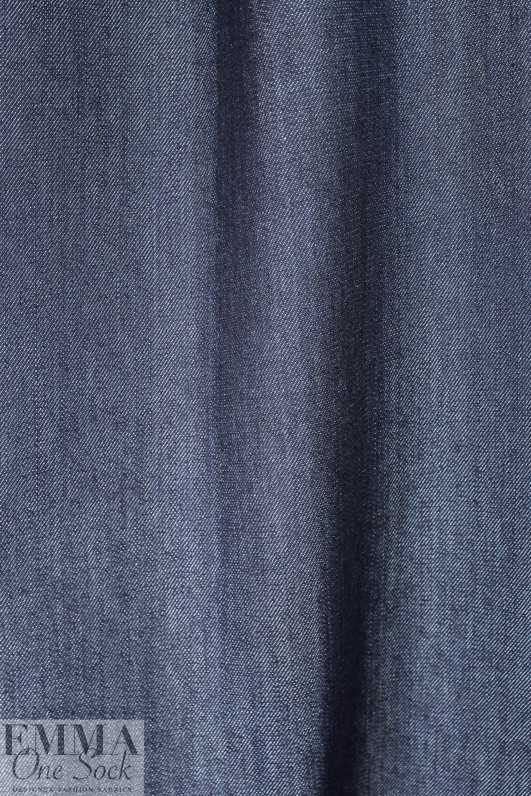 Cone Denim 9.75 oz. stretch denim - dark indigo .875 yds