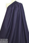 Italian 4-way stretch cotton denim - mulberry 1 yard