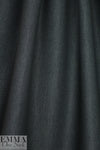 Italian 4-way stretch cotton denim - off black