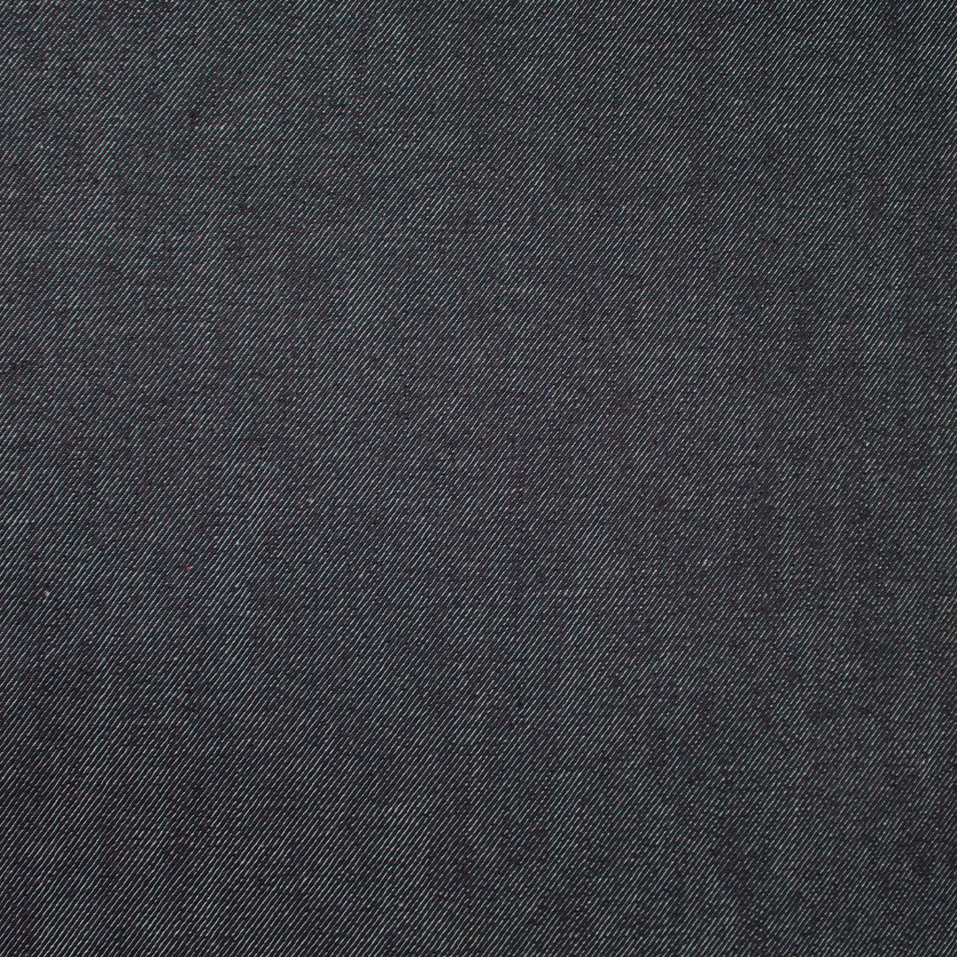 NY designer heavier weight stretch denim - dk. indigo .625 yds