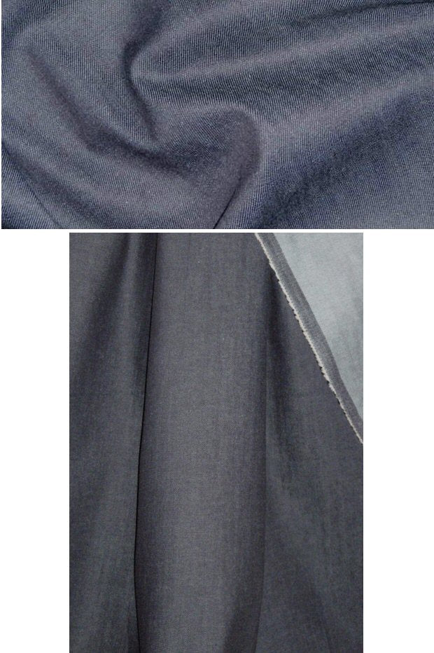 Ralph Lauren dark blue stretch denim 2 yds