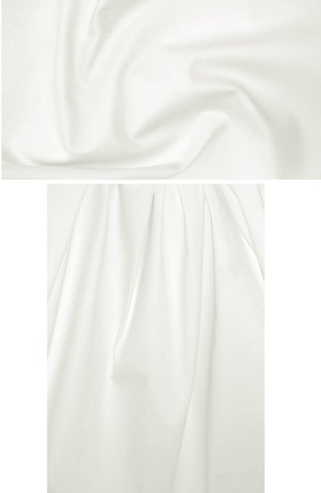 Ralph Lauren creamy white stretch denim .90 yds