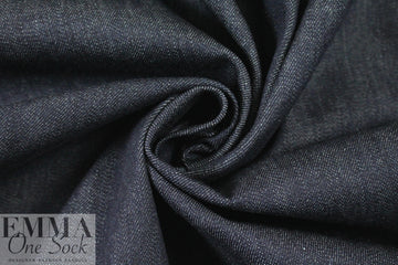 Italian heavy stretch denim - dark blue 2.25 yd