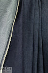 Italian heavy stretch denim - dark blue