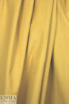 Italian heavier stretch denim - mustard
