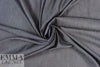 Italian cotton/silk denim - navy/silver
