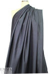 Italian cotton/silk denim - navy/silver