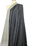 Italian wool/silk/cotton denim - dark denim 2 yd