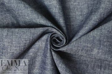 Generati0n Love reversible denim - navy/natural 1.75 yd