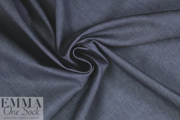 dark blue medium weight stretch denim 1.875 yd
