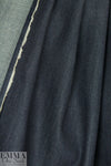 Italian heavy no-stretch denim - darker blue
