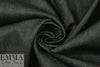 Italian heavy no-stretch denim - off black 1.125 yds