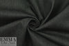 Italian heavy no-stretch denim - off black 1.125 yds