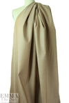 NY designer stretch denim - light tan