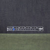 French reversible stretch denim - midnight/olive 1.4 yds