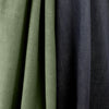 French reversible stretch denim - midnight/olive 1.4 yds