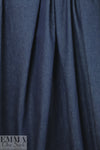 NY designer medium weight classic indigo denim (no stretch)