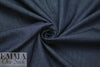NY designer dark blue cotton stretch denim