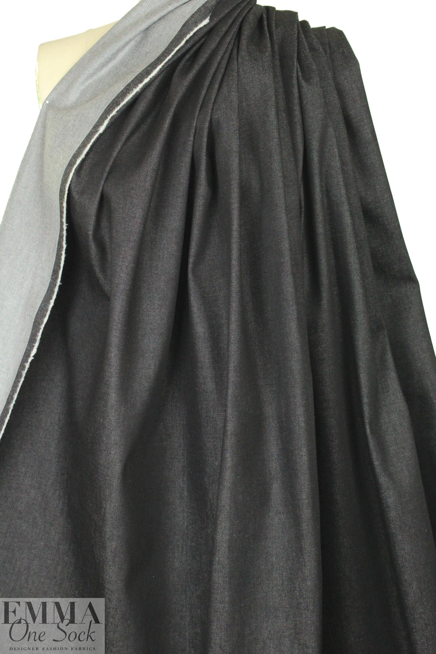 Rag & B0ne off-black stretch denim